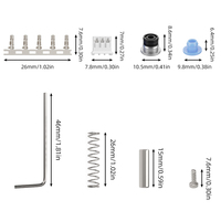 Kit de capteur FYSETC PSF à retour proportionnel pour Bambu Lab MMU, kit de capteur de filament pour imprimante 3D sans pièce imprimée