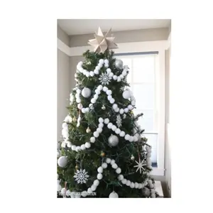 Laagste Prijzen Rood En Wit Pom - Pom Slinger Met Nieuwste Ontworpen Kerst Decoratie Slinger Te Koop