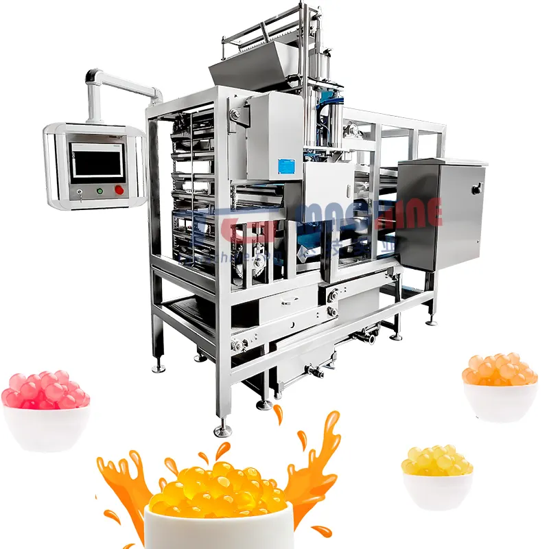 Nuovo Design rotondo Popping Ball Jelly Boba Making installazione