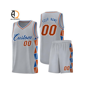 Uniformes de Baloncesto Personalizados al por Mayor, Camisetas de Baloncesto para Hombre, Ropa de Baloncesto Suave y Transpirable - Product Image 1