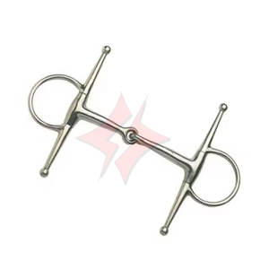 Hecho a medida Korsteel Full Cheek Horse Bit Boca Calzones Western Dutch Gag Bit Premium German Silver Bit Cuero Horse Tack - Product Image 1