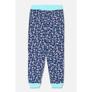 Pantalones Jogger con estampado D/azul para mujer, pantalones Cargo informales de lona transpirable, cintura elástica, pierna ancha, ajuste XL, estilo informal - Product Image 1