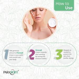 Salve Parasoft crème pour peau sèche, Sans paraben avec extrait d'Aloe vera 500g - Product Image 4