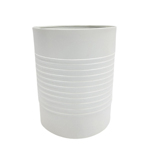 Nuevo diseño adorable, suelo de Metal de hierro, maceta redonda, marfil mate, tamaño estándar, aspecto Premium para decoración del hogar interior y exterior - Product Image 2