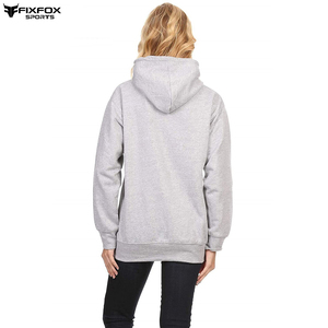 Wholesale Women's Pullover Hoodies 500 GSM 100% Cotton Fleece OEM Design Full Sleeves Soft <b>Material</b> Winter Casual hoodie women - Product Image 5