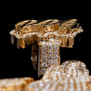 Collier à pendentif en diamant fait main de créateur pour la vente en gros de bijoux de luxe à usage quotidien et pour les cadeaux d'occasion spéciale - Product Image 5