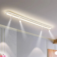 Lámpara de Riel LED Magnética Moderna con Chip COB, Alto CRI 95, Garantía de 5 Años, Regulable, para Dormitorio, Mesita de Noche, Pasillo, Armario, Casa, Hoteles