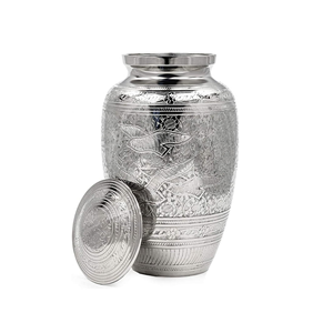 Venta al por mayor de urnas de cremación para adultos hechas a mano de metal de la más alta calidad con recuerdo para cenizas humanas, el regalo más precioso para Navidad - Product Image 6
