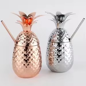 Taza de cobre de diseño moderno con un nuevo diseño elegante, ideal para cócteles de té y café y mesas elegantes - Product Image 3