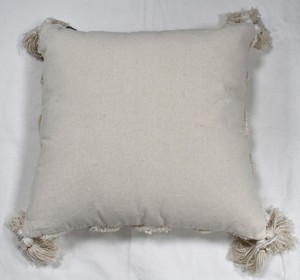 Funda de Cojín Decorativa Versátil y Ecológica para el Hogar o Hoteles, con Patrón Geométrico, 100% Algodón, Técnica de Tejido, Fundas de Almohada - Product Image 4