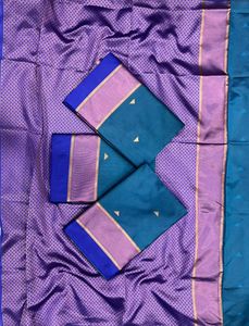 ผ้าแจ็คการ์ดผ้าแพรลายลูกไม้สวยงามออกแบบใหม่ล่าสุดสำหรับงานทั่วส่าหรีสไตล์บอลลีวูดผ้าไหมจอร์เจียเซตต์ในโอกาสพิเศษ - Product Image 6