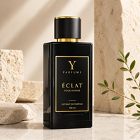 Flacon de parfum en verre de luxe unique avec couvercle magnétique, 30ml, 50ml, 100ml, pour usine de fabrication
