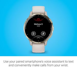 Venu 3S oro morbido in acciaio inossidabile lunetta 1.2 pollici AMOLED Touchscreen Display Smart Watch - Product Image 6