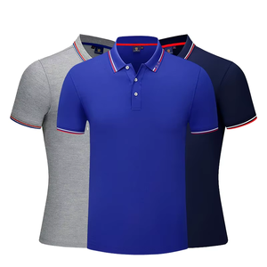 Polos grande taille pour hommes Tricot de coton imprimé grande taille pour polo Vêtements grande taille en coton imprimé - Product Image 2