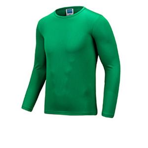 Camiseta de compresión para hombre, camiseta con logotipo personalizado, manga larga, secado rápido, entrenamiento para correr, capa Base, camisetas de gimnasio para hombre - Product Image 4