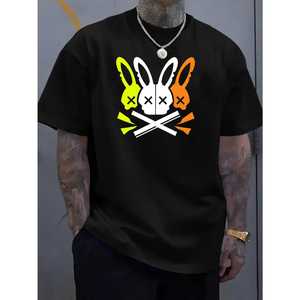 เสื้อยืดผู้ชายดีไซน์ใหม่ โพลีเอสเตอร์ รับทำโลโก้ ฤดูใบไม้ผลิ/ฤดูใบไม้ร่วง รับผลิตแบบ OEM/ODM - Product Image 1