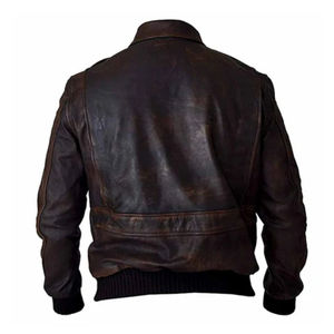 Chaqueta de cuero para adultos de diseño exquisito para hombre, chaqueta de invierno de cuero para hombre, chaqueta de cuero para hombre moderno - Product Image 2
