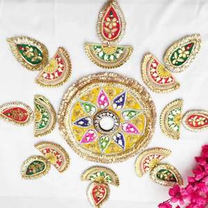 Stylish Metal Rangoli Tealight Holder for Home Wedding Festival and Baptism Event Decorations Diwali <b>Gifts</b> Sale - Product Image 6