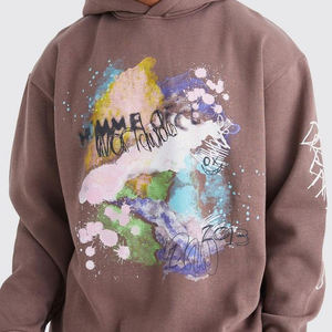 Survêtement pour homme avec impression personnalisée, survêtement lourd en molleton de coton, qualité supérieure, streetwear pour homme - Product Image 5