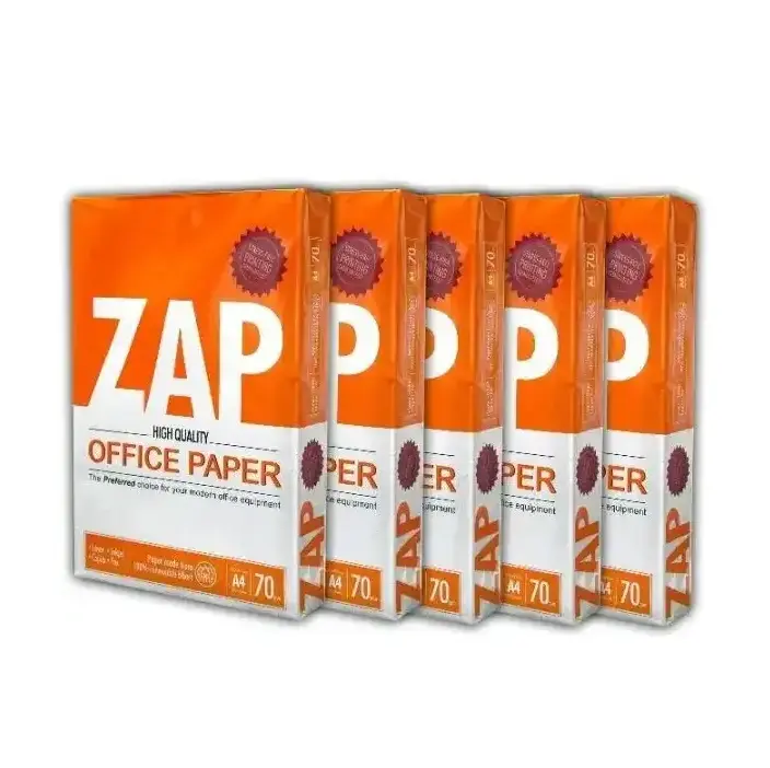 Direct Price Supplier ZAP A4 Paper 500 Sheets 70 GSM / 80GSM