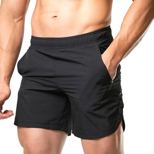 กางเกงกีฬาผู้ชายสั่งทำขายส่ง OEM ผ้าแคนวาสเป็นมิตรกับสิ่งแวดล้อม ระบายอากาศได้ดี โลโก้ด้านหน้าสั่งทำได้ สีและขนาดตามสั่ง - Product Image 2