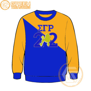 Haute qualité personnalisé Sigma Gamma Rho coton polaire sweat brodé pull veste femmes vêtements grecs sororité Style - Product Image 1