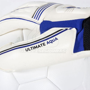 Gants de gardien de but en cuir professionnels de haute qualité respirant coupe-vent léger gants de Football de Football de doigt complet - Product Image 5