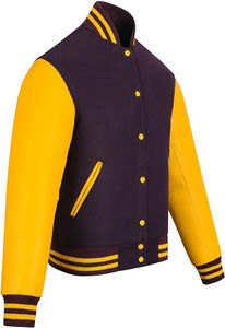 Blouson aviateur pour hommes à col montant enduit couleur personnalisée taille logo OEM vente en gros tissu respirant de haute qualité personnalisé - Product Image 5