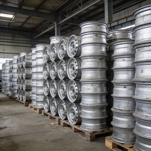 Chatarra de Ruedas de Aleación de Aluminio 99% Ruedas Completas Aptas para Hornos de Fundición - Product Image 1