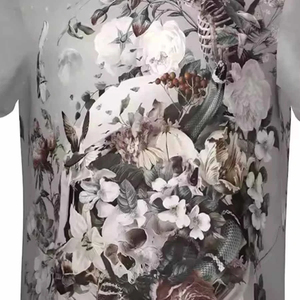 เสื้อยืดคอกลมแบบสวมหัวสำหรับผู้ใหญ่ผู้ชายไซส์ใหญ่ รับผลิตตามสั่งขายส่ง พร้อมดีไซน์และแบรนด์เฉพาะตัวด้วยเทคนิคการพิมพ์แบบ Sublimation - Product Image 3