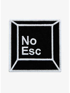 Heat press embroidered patches with <b>adhesive</b> support and merrow border for long-lasting durability - Product Image 5