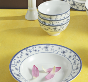 Cuenco de arroz de cerámica OEM de 4,4 pulgadas, diseño de patrón Floral, cuenco de sopa de cerámica, superventas, porcelana al por mayor para restaurante de alta calidad - Product Image 2