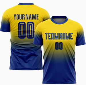 Fabricación profesional Ropa deportiva 100% Poliéster Hombres Fútbol Jersey Transpirable y cómodo Fútbol Jersey Bajo MOQ - Product Image 2