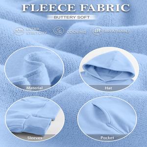 Vente en gros de sweats à capuche respirants pour femmes dernier style de sweats à capuche pour femmes de couleur unie sweats à capuche pour femmes personnalisés - Product Image 6