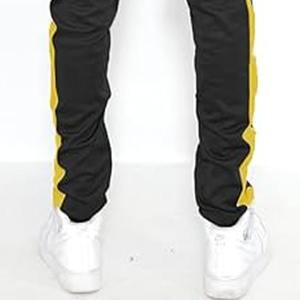 ชุดเดรสใส่เล่นกีฬากางเกงสีพื้นสำหรับผู้ชายกางเกงดีไซน์ใหม่ - Product Image 5