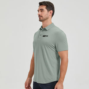 Camisa de Manga Corta Casual para Hombre, Personalizada, 100% Algodón, Protección UV, Secado Rápido, Antiarrugas, Tejido de Punto Transpirable, con Bolsillo, 180g - Product Image 3