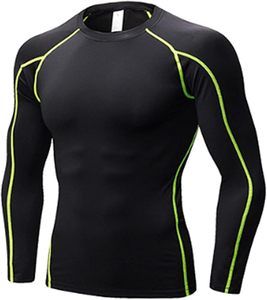 High Quality <b>Mens</b> Top Breathable Compression Shirt Sports Wear Gym Under Base Layer Shirts - Product Image 1