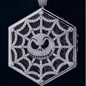 2025 Hip Hop Fine Jewelry Pass Diamond Tester 925 Sterling Silver Iced Out VVS Moissanite diamant Pendentif pour Hommes Femmes - Product Image 6