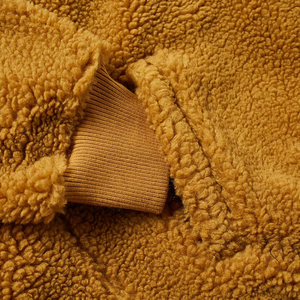 OEM personalizado registro Sherpa polar Sudadera con capucha personalizado Sherpa polar sudaderas con capucha peso pesado grueso piel pulóver sudaderas con capucha para los hombres - Product Image 4