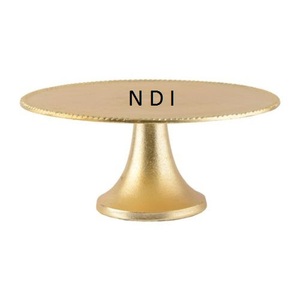 Présentoir à gâteau en métal aluminium Top Trending Birthday Party Celebration Cake Service Stand - Product Image 6