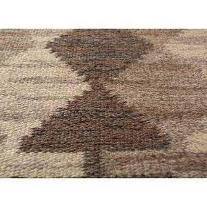 Tapis en laine noués à la main Clan Grey & Black 9x12, motifs géométriques et abstraits pour l'entrée de la maison ou la chambre d'un adolescent - Paem-794 - Product Image 3