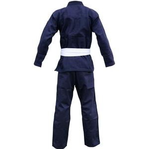 บริการ OEM ชุดยูนิฟอร์ม MMA สำหรับผู้ใหญ่แบบกำหนดเอง ผ้าฝ้าย 100% 260 กรัม สำหรับผู้ชาย ฝึกศิลปะการต่อสู้ - Product Image 2