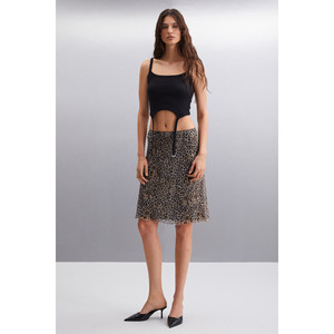ETHIQUET INERT Women's Slim Fit Lined <b>Skirt</b> - Product Image 3