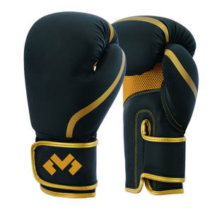 Guantes de Boxeo MMA de Cuero de Alta Calidad con Logotipo Personalizado, Diseño de Dedos Completos y Absorción de Humedad - En Stock - Product Image 2
