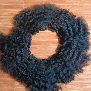 Vente en gros HairX 100% vendeurs de cheveux humains vierges à cuticule alignée bruts du temple indien extensions de double trame de cheveux Remy de qualité 12A - Product Image 1