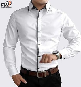 เสื้อเชิ้ตผู้ชายคุณภาพสูง Maxout Sports ดีไซน์ใหม่ ระบายอากาศได้ดี กันยับ แห้งเร็ว คอตั้ง เป็นมิตรกับสิ่งแวดล้อม เนื้อผ้านุ่ม - Product Image 4