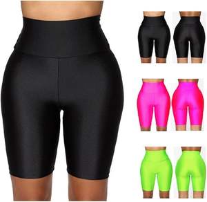 OEM ODM 2 en 1 pantalones cortos para correr para mujer con forro interior tela de secado rápido cintura alta elástica ropa de entrenamiento de gimnasio - Product Image 1