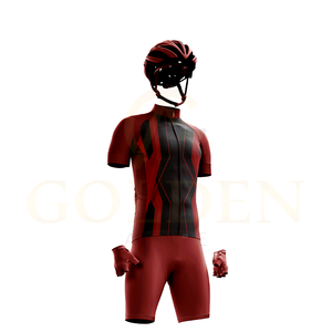 Traje de Ciclismo Profesional de Media Manga, Transpirable, de Alta Calidad, Cómodo y Duradero, al por Mayor - Product Image 2