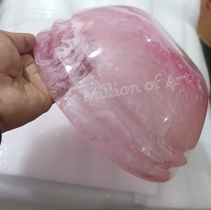 Usine-plateau en résine vert menthe fait à la main cuisine bol à salade de table support à salade Durable pour hôtel usage domestique bol à dîner coloré - Product Image 1