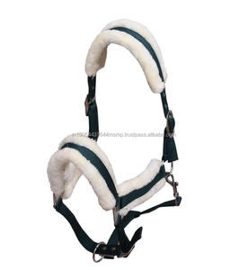 Cabestro de caballo personalizado de calidad superior con equipo ecuestre de cuerda de plomo disponible en varios colores para montar y competir - Product Image 3